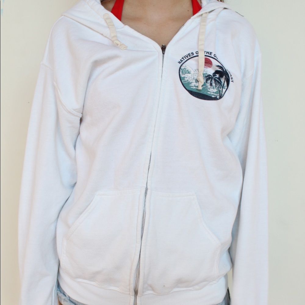 White Brandy Melville Sweatshirt